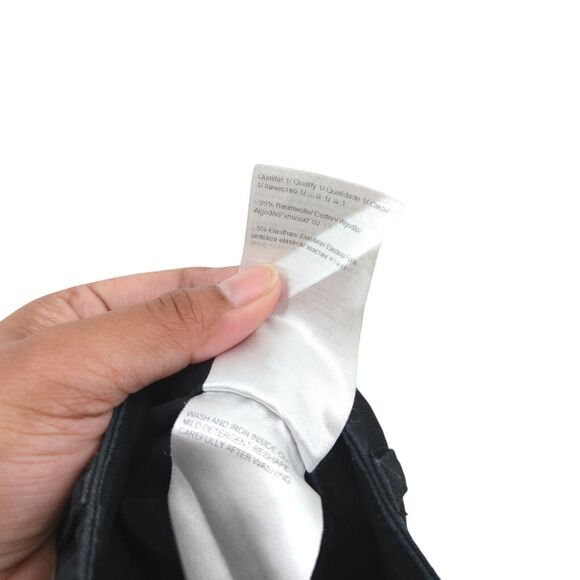 Escada Women GER 36 US 6 Tessa Jean Pants Black High Rise Straight Leg Denim - Picture 6 of 9